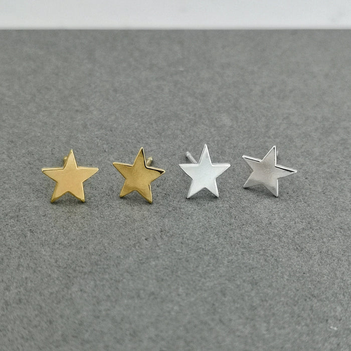 Gold Star Stud Earrings | Ice Skating Jewellery