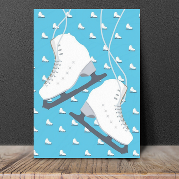 Ice Skating Jewellery Greetings Cards | Ice Skating Jewellery