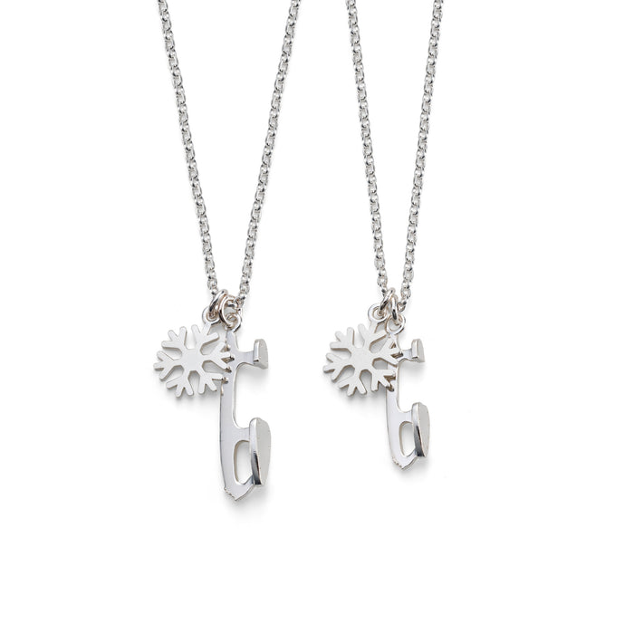 Snowflake Ice Skating Necklace| Ice Skating Jewellery