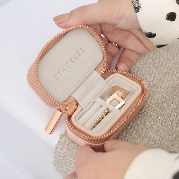 Petite Zipped Jewellery Box