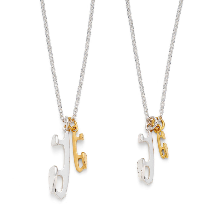 Double Figure Skating Necklaces | Ice Skating Jewellery