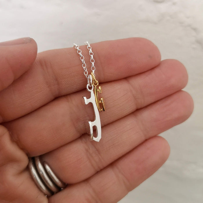 Double Figure Skating Necklaces | Ice Skating Jewellery