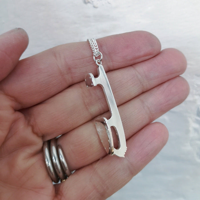 Extra Large Ice Skating Necklace | Ice Skating Jewellery
