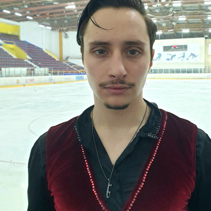 Grace & Strength Ball-Chain Ice Skating Necklace | Ice Skating Jewellery