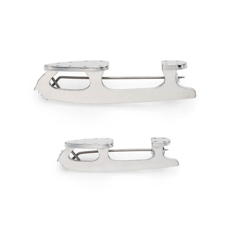 Silver Ice Skating Brooch | Ice Skating Jewellery