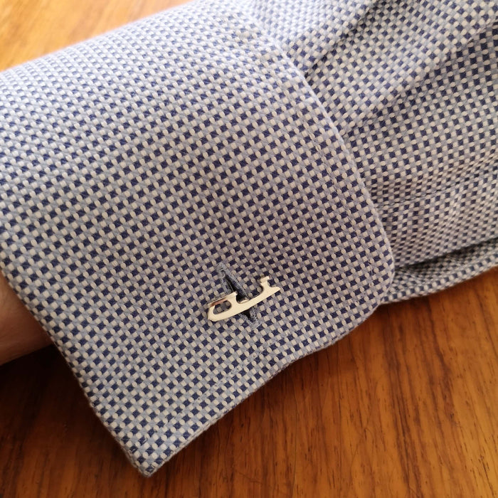 Silver Ice Skating Cufflinks | Ice Skating Jewellery