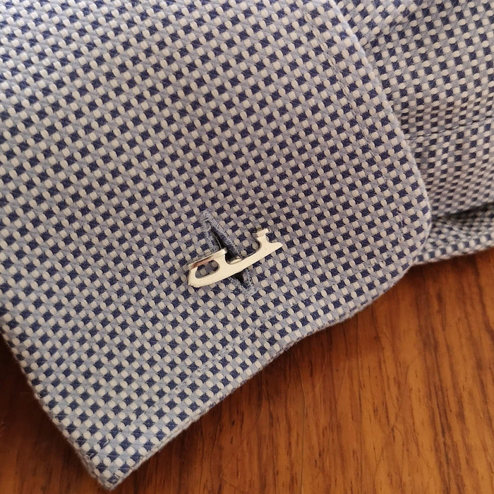 Silver Ice Skating Cufflinks | Ice Skating Jewellery