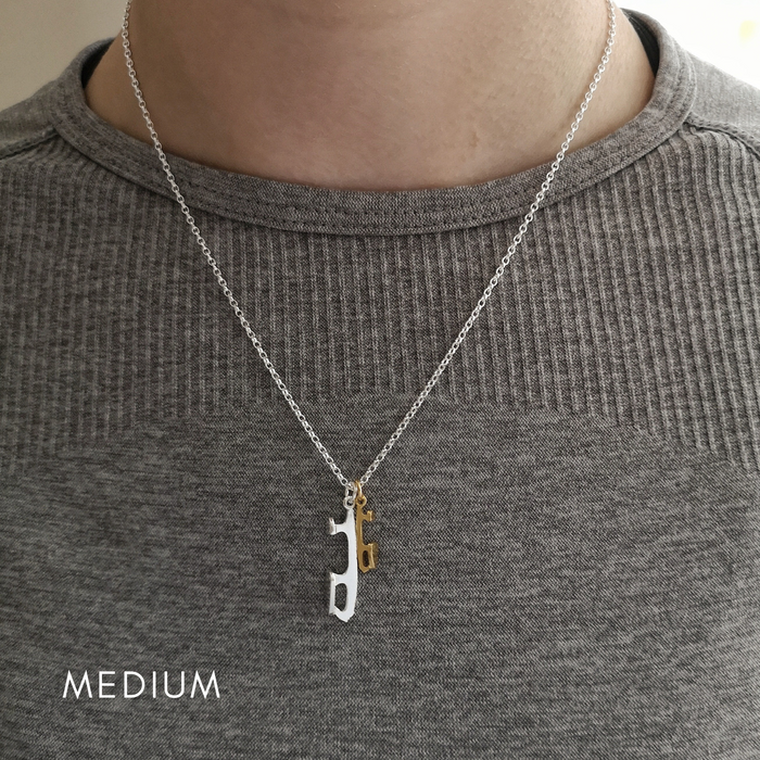 Personalised Double Figure Skating Necklaces | Ice Skating Jewellery