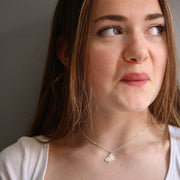 Silver Ice Skating Boots Necklace | Ice Skating Jewellery