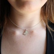 Silver Ice Skating Boots Necklace | Ice Skating Jewellery