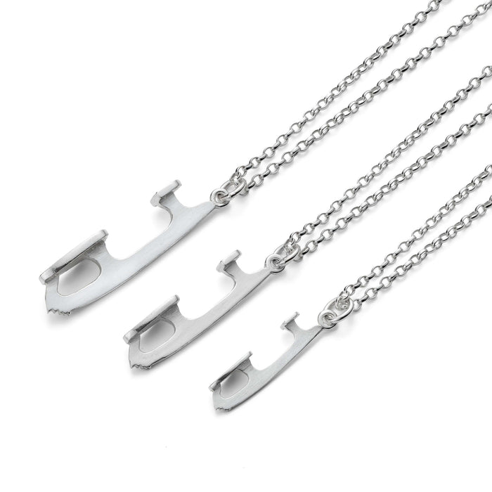 Silver Ice Skating Necklace I Ice Skating Jewellery