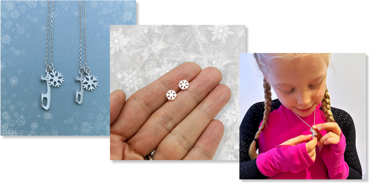 BRAND NEW ICE SKATING JEWELLERY