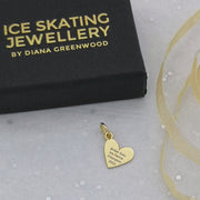Personalised Figure Skating Motto Charm | Ice Skating Jewellery