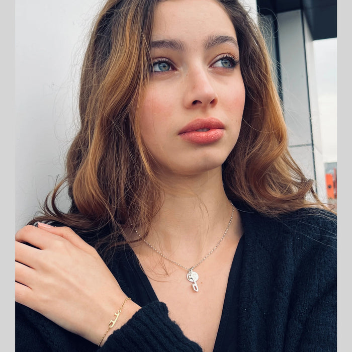 'BELIEVE' Custom Ice Skating Necklace