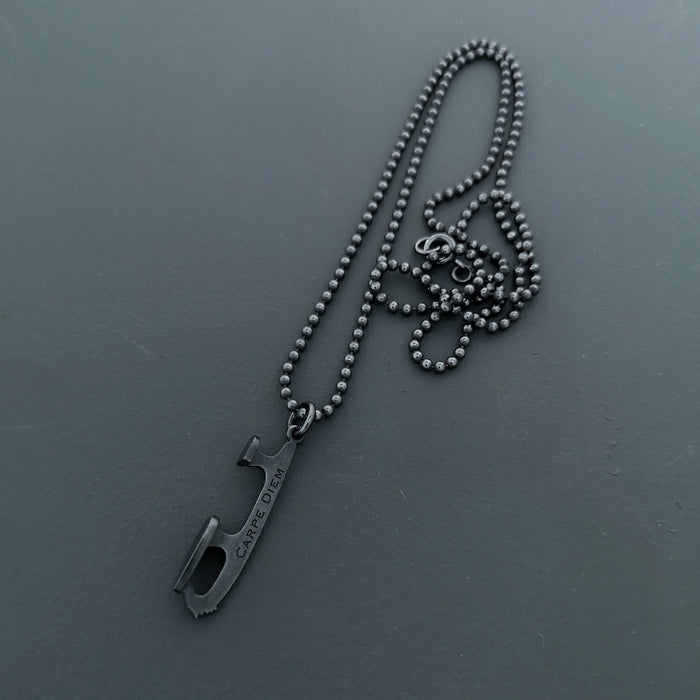 Grace & Strength Ball-Chain Ice Skating Necklace | Ice Skating Jewellery