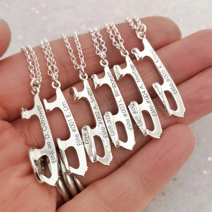 Personalised Ice Skating Jewellery
