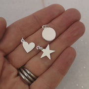 Personalised Ice Skating Motto Charm | Ice Skating Jewellery