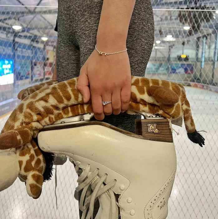 Silver Ice Skating Bracelet