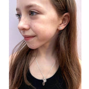Silver Snowflake Stud Earrings | Ice Skating Jewellery