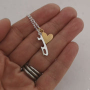 Love and Devotion Ice Skating Necklace | Ice Skating Jewellery