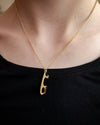 Gold Ice Skating Necklace | Ice Skating Jewellery
