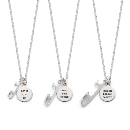 Hopes and Dreams Necklace | Ice Skating Jewellery