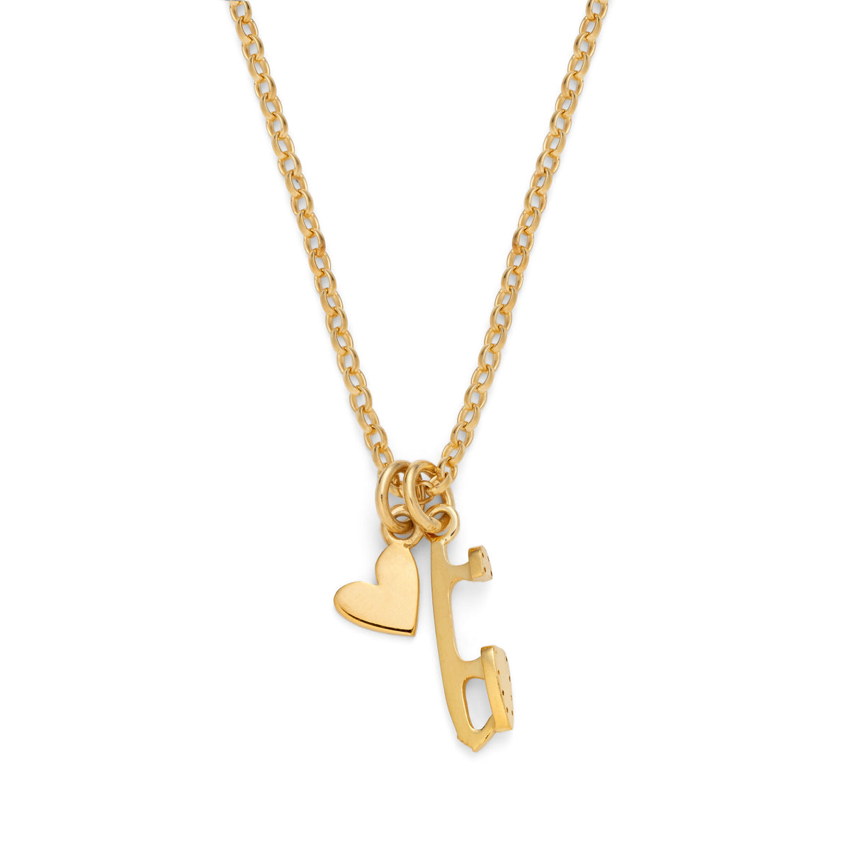 Skating necklace sales