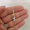 Personalised Double Figure Skating Necklaces | Ice Skating Jewellery
